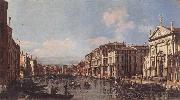 BELLOTTO, Bernardo View of the Grand Canal at San Stae oil on canvas